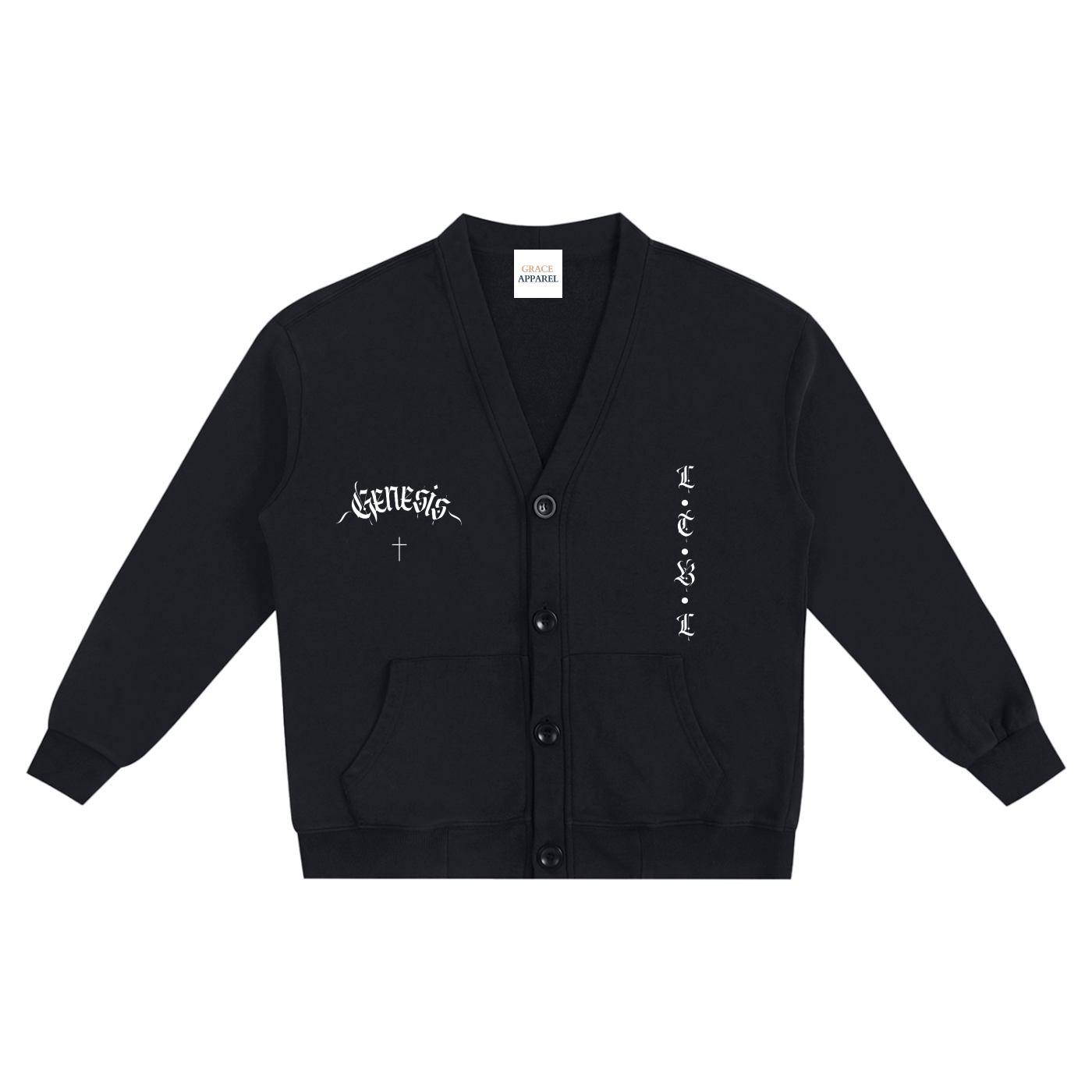 Let There Be Light,Unisex ,Cardigan 