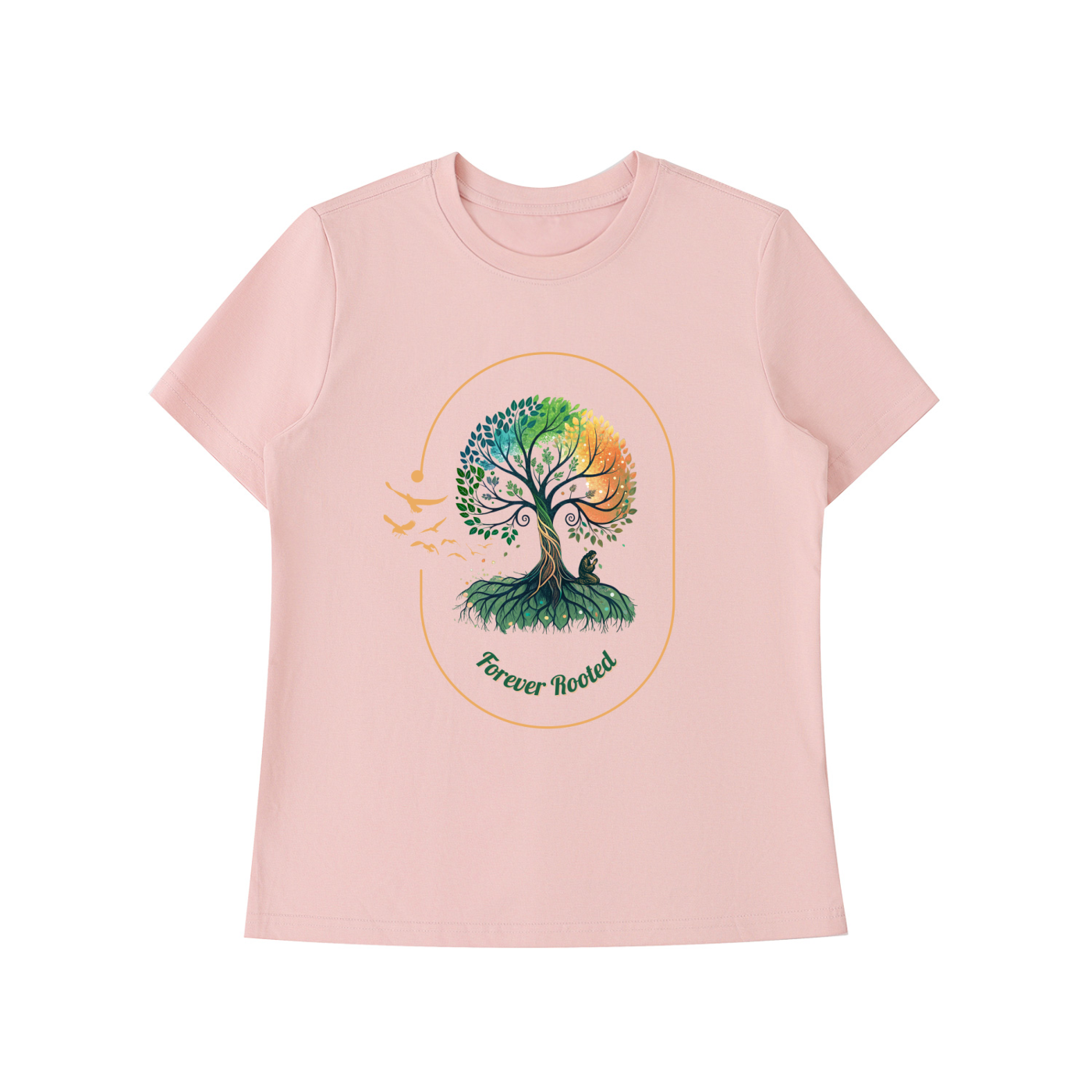 shirt,forever rooted,women