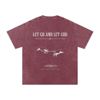 shirt,let go and let god,unisex