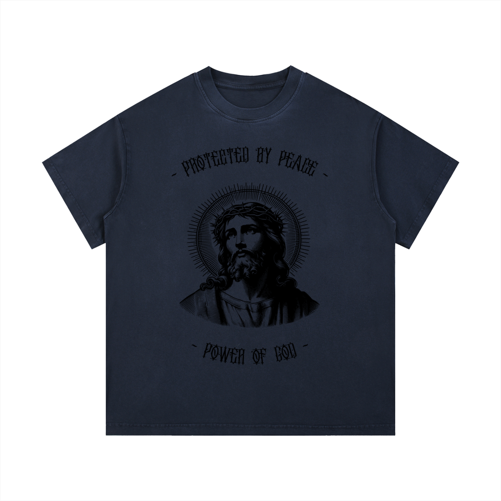 shirt,protected by peace,unisex