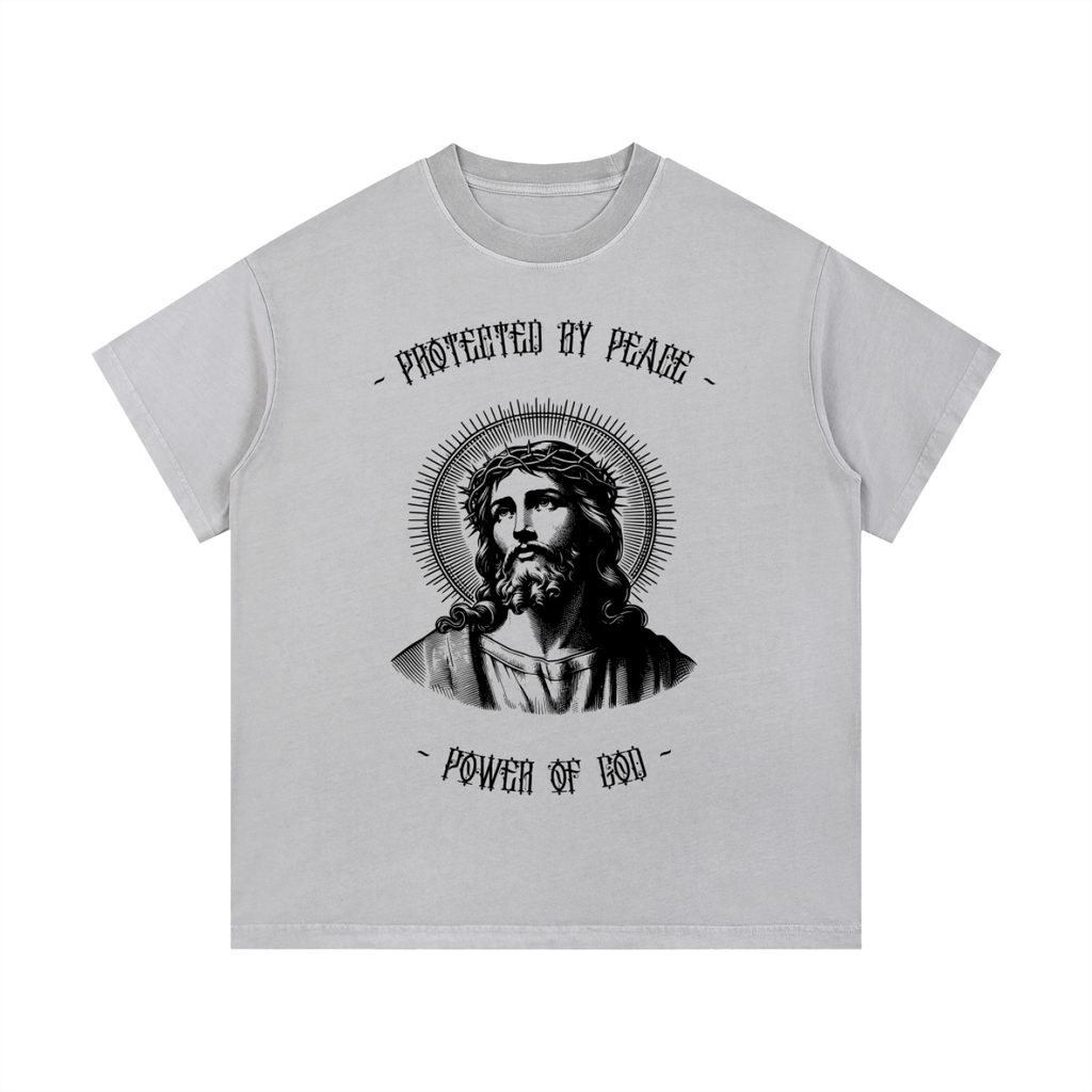 shirt,protected by peace,unisex