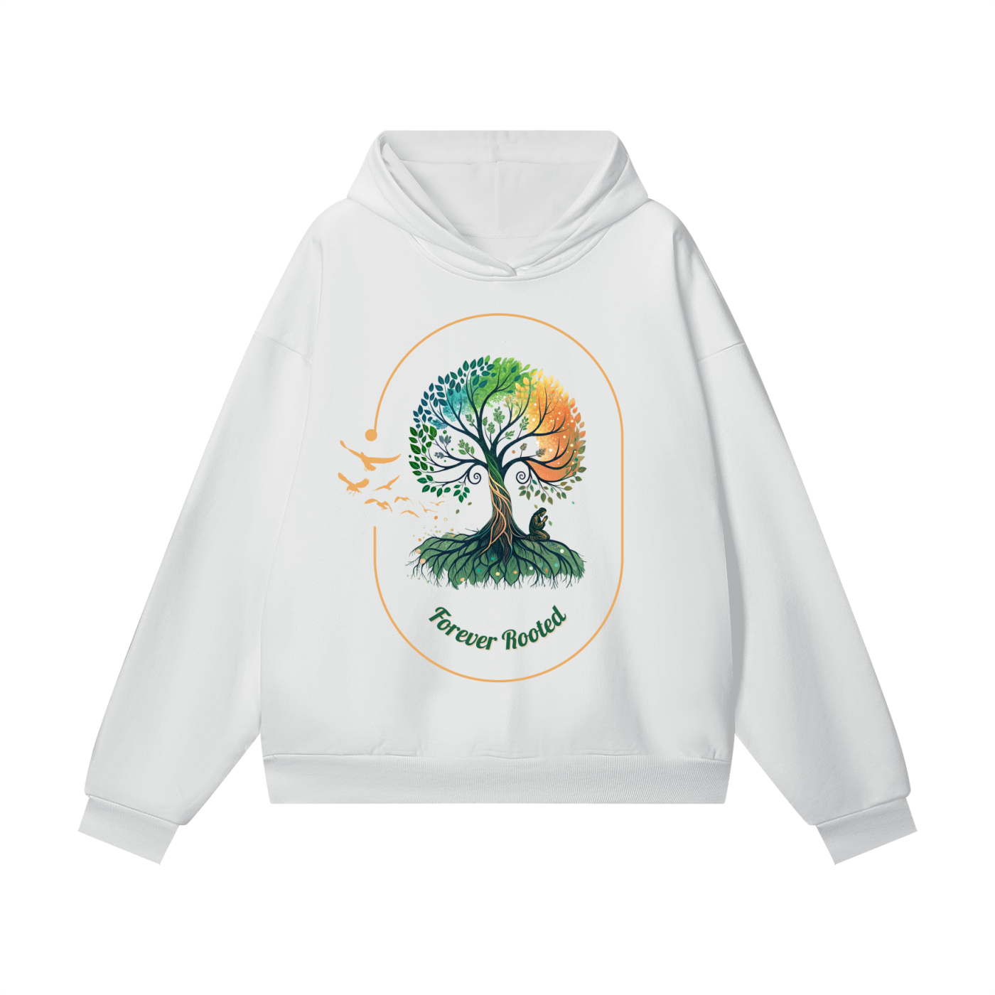 Forever Rooted Hoodie 1,Heavyweight Hidden Pocket,unisex