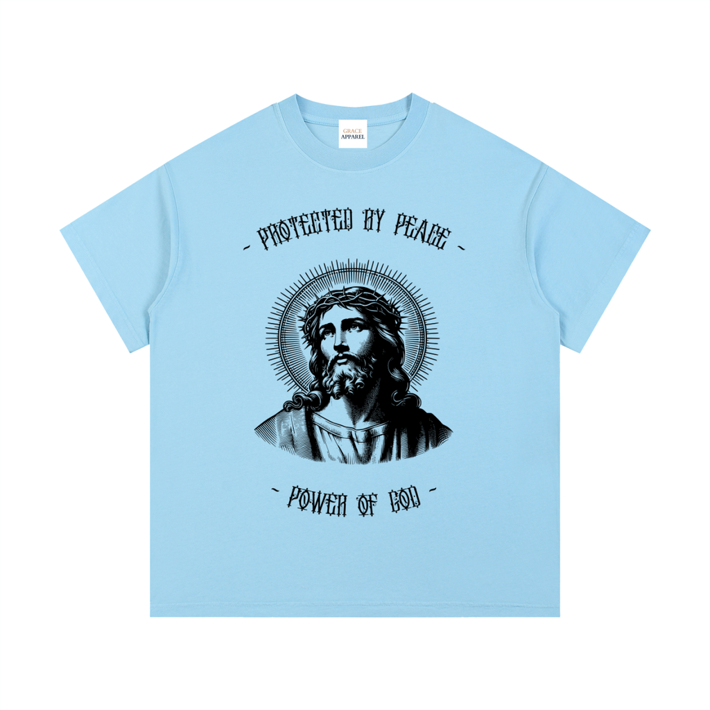 shirt,protected by peace,unisex