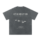shirt,let go and let god,unisex
