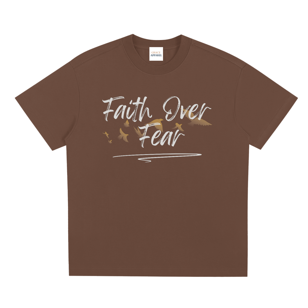shirt,faith over fear,unisex