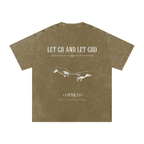 shirt,let go and let god,unisex