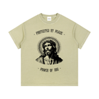 shirt,protected by peace,unisex