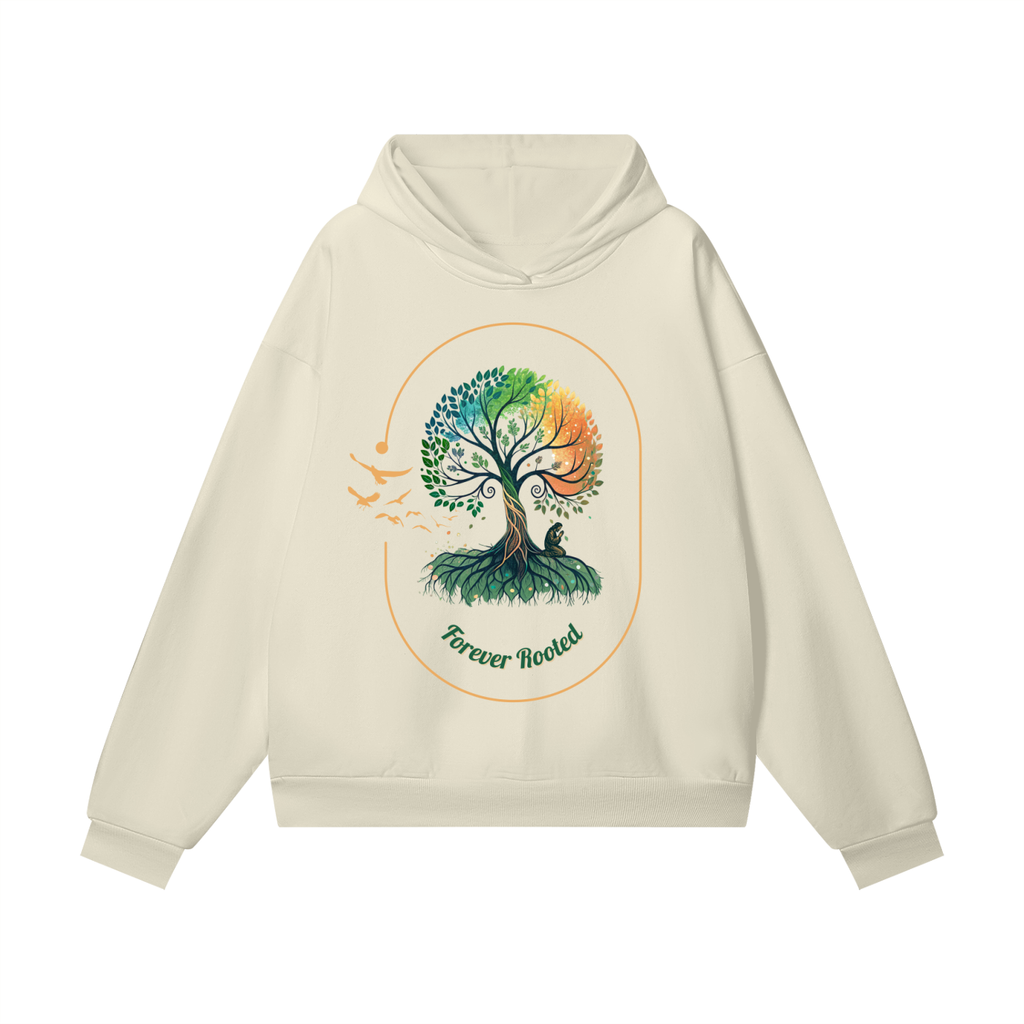 Forever Rooted Hoodie 1,Heavyweight Hidden Pocket,unisex