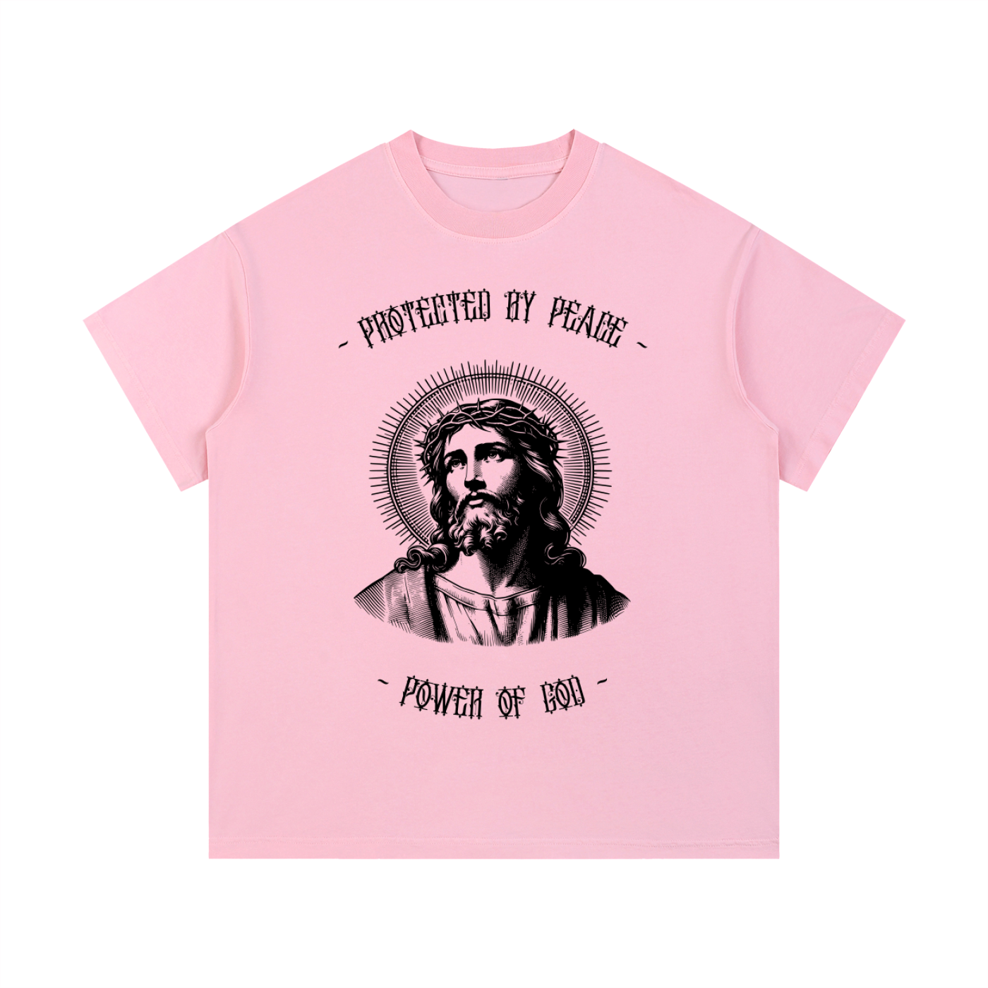 shirt,protected by peace,unisex
