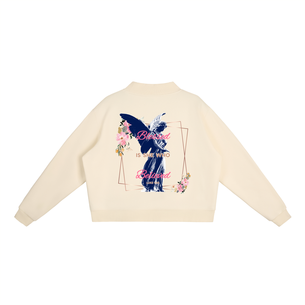 sweatshirt,blessed is she,women
