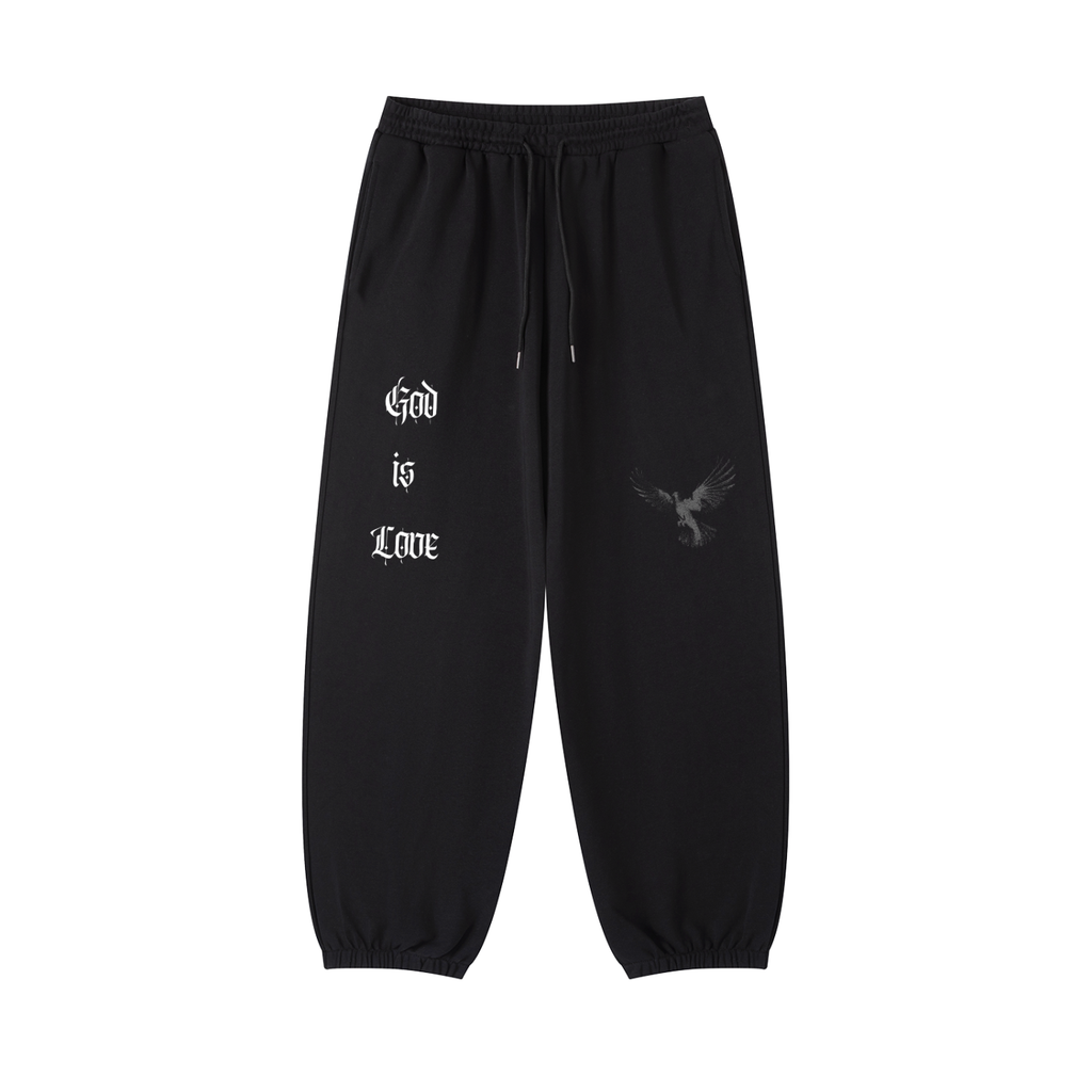 sweatpants,God is love,women