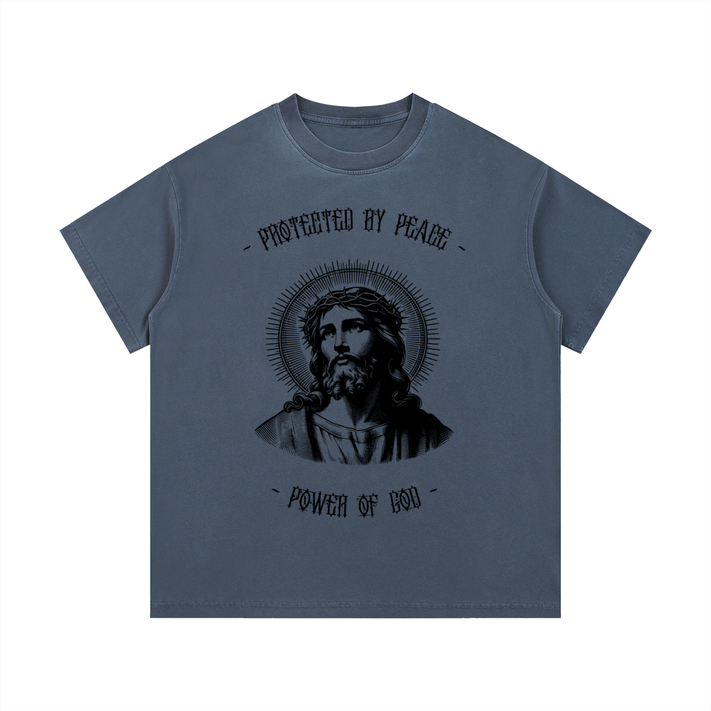 shirt,protected by peace,unisex