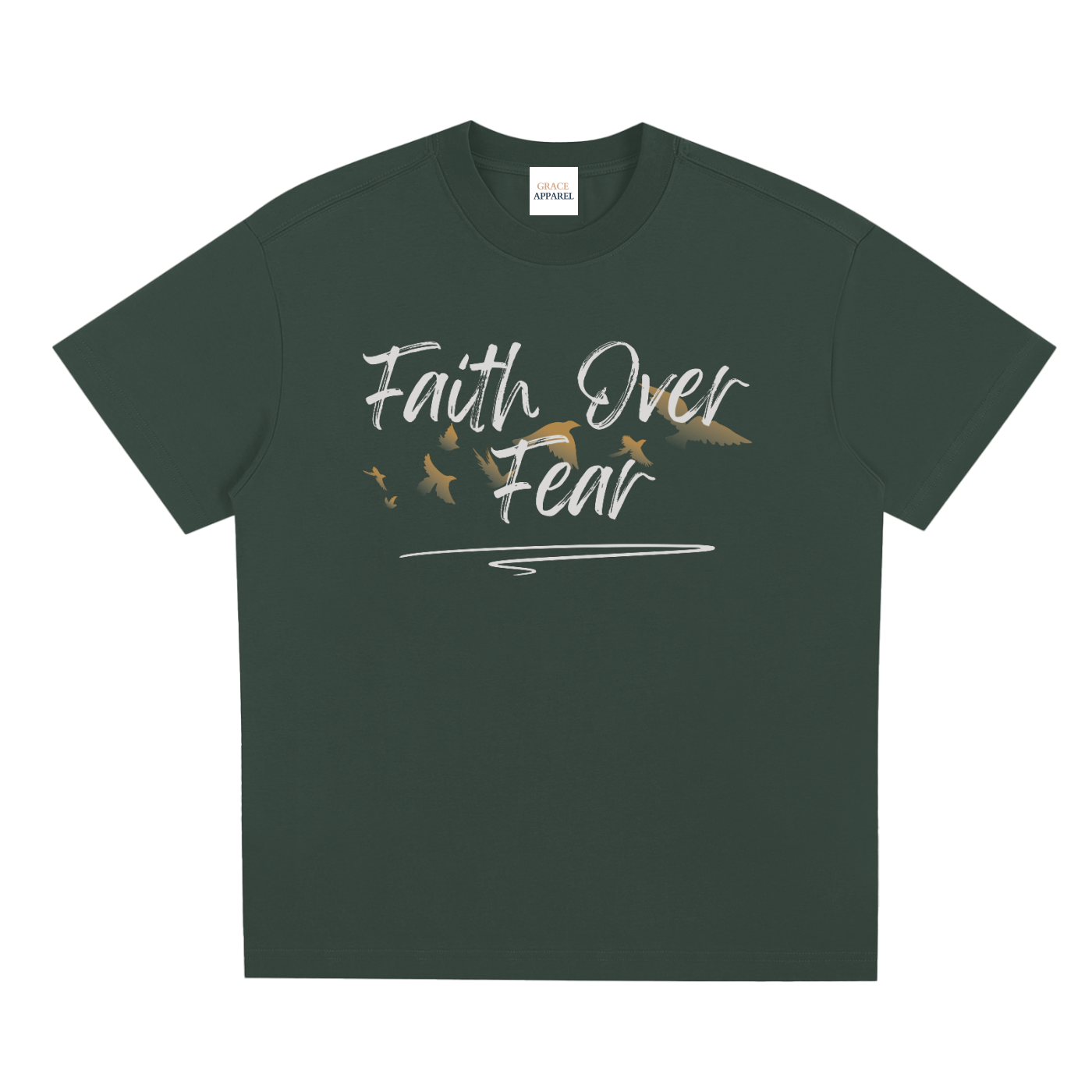 shirt,faith over fear,unisex