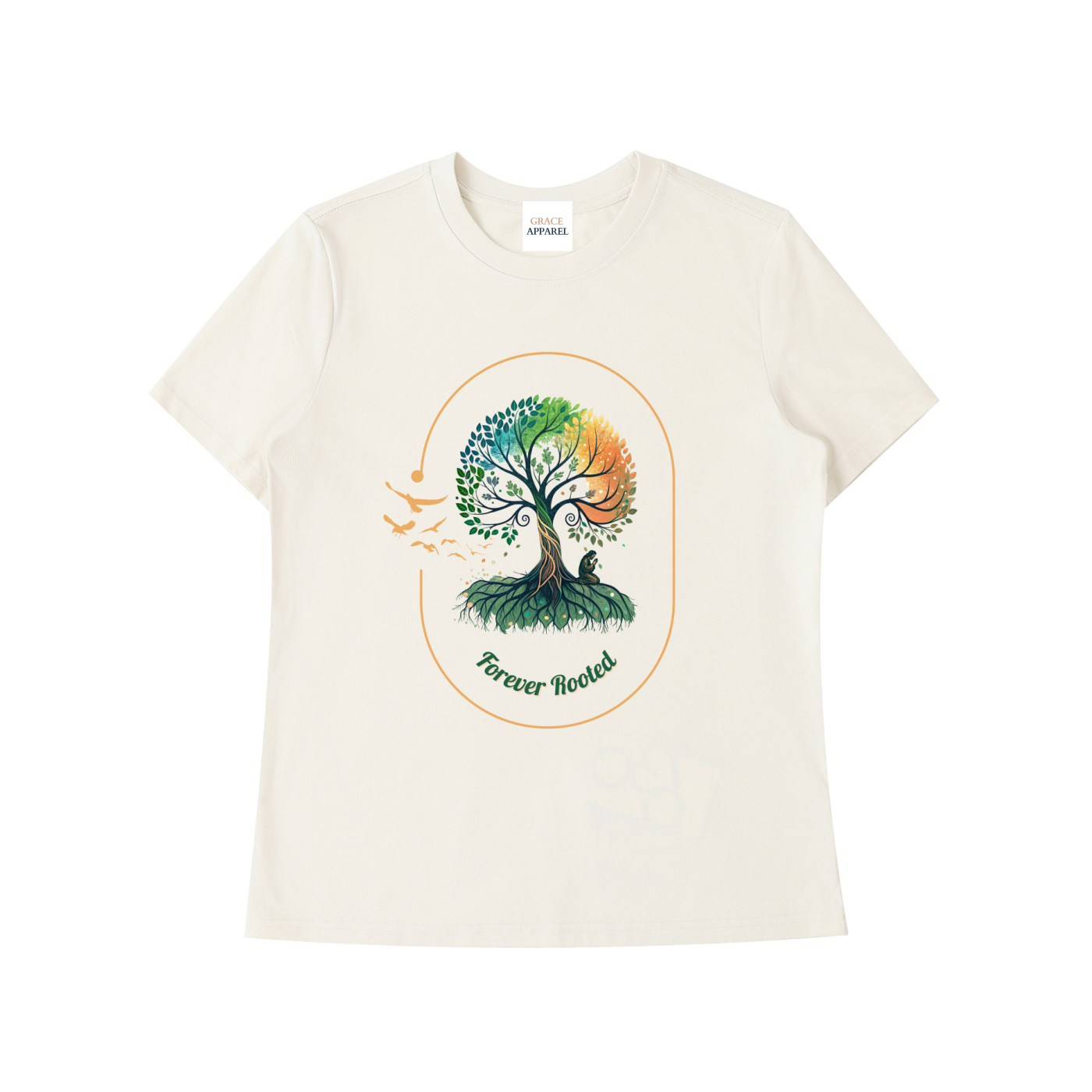shirt,forever rooted,women