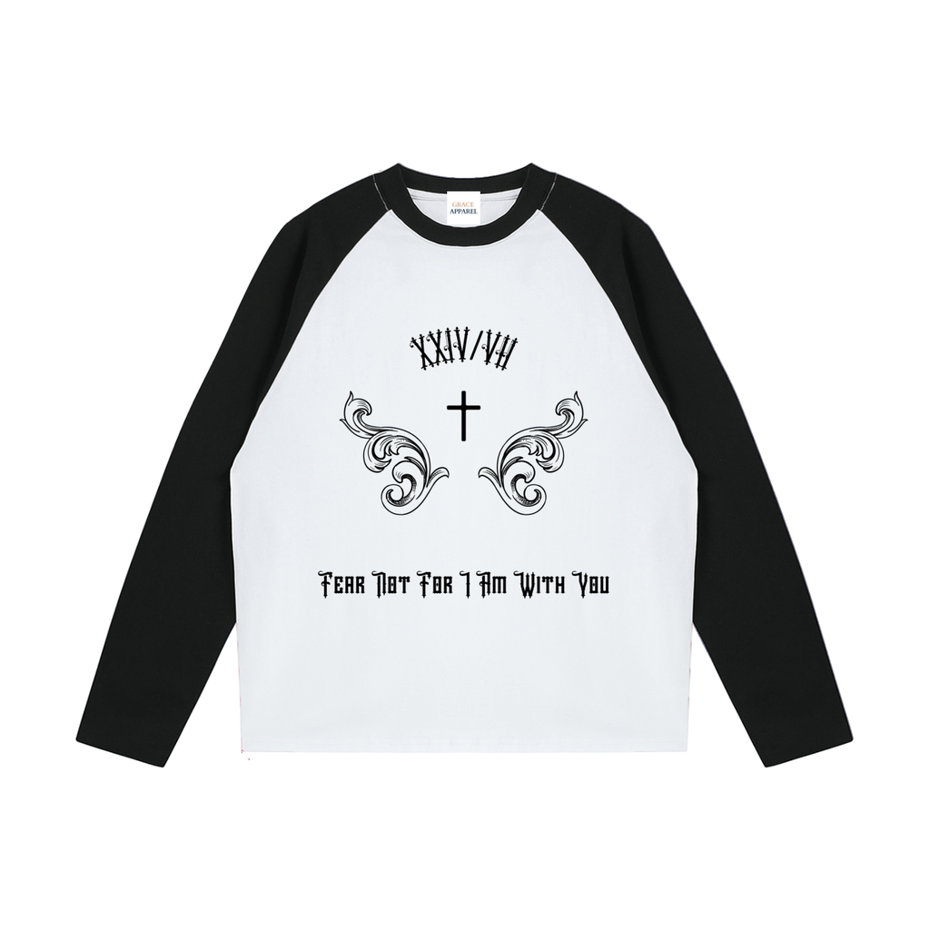 long sleeve,fear not,unisex