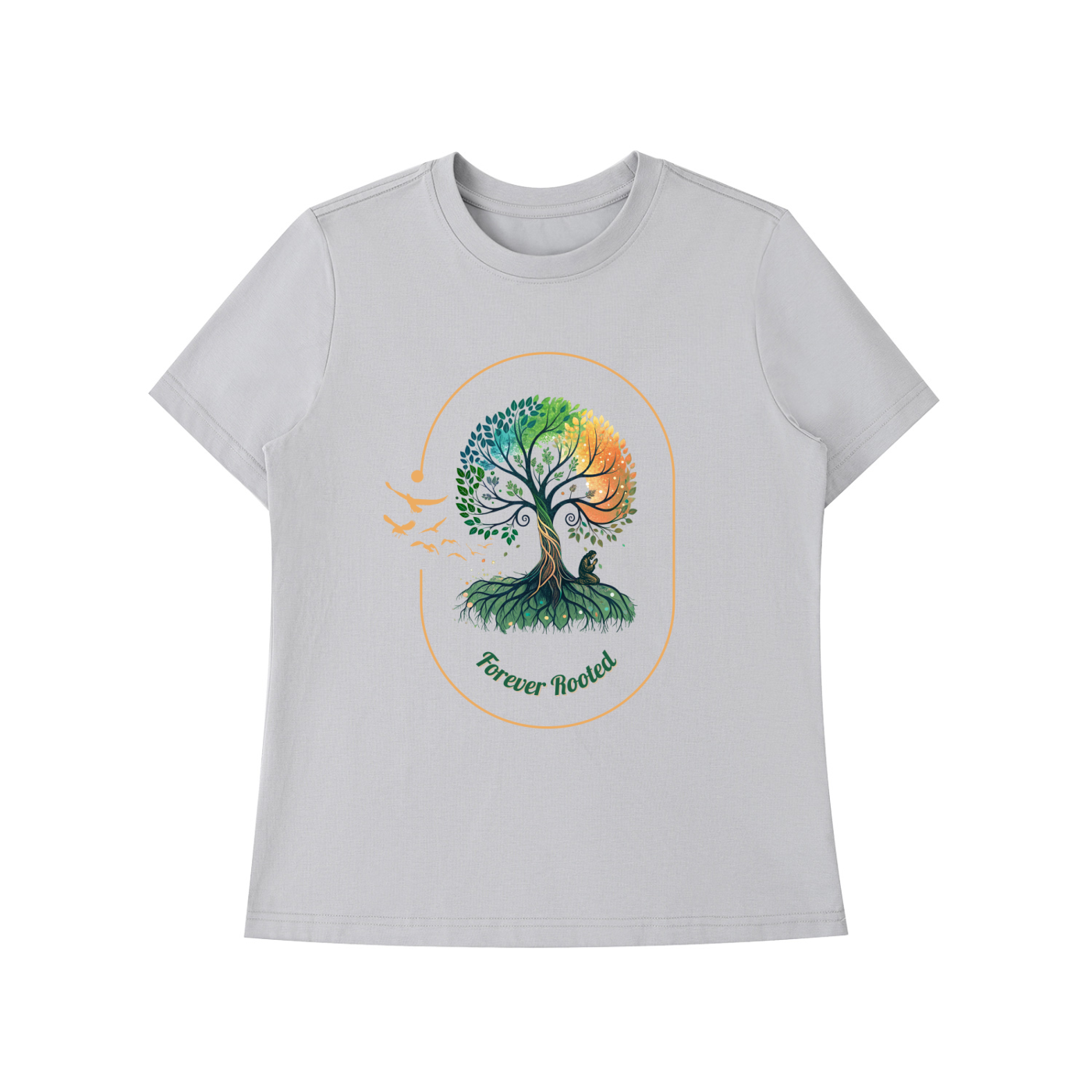 shirt,forever rooted,women