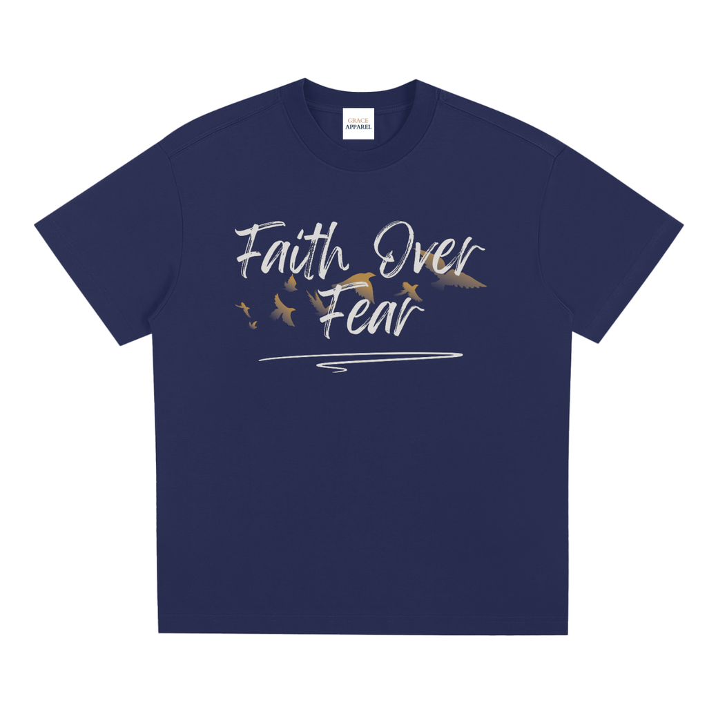 shirt,faith over fear,unisex