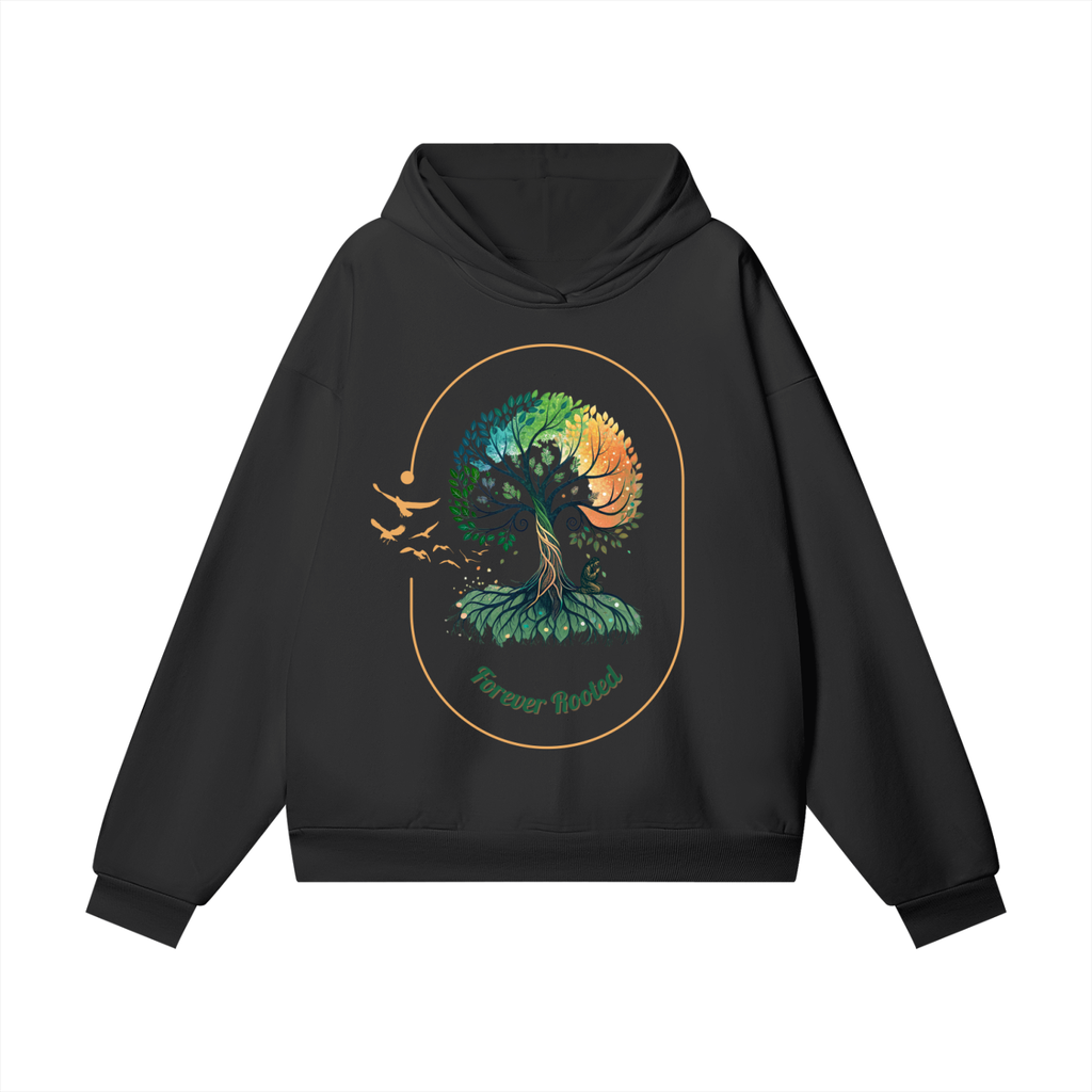 Forever Rooted Hoodie 1,Heavyweight Hidden Pocket,unisex